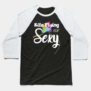 Kite flying Baseball T-Shirt